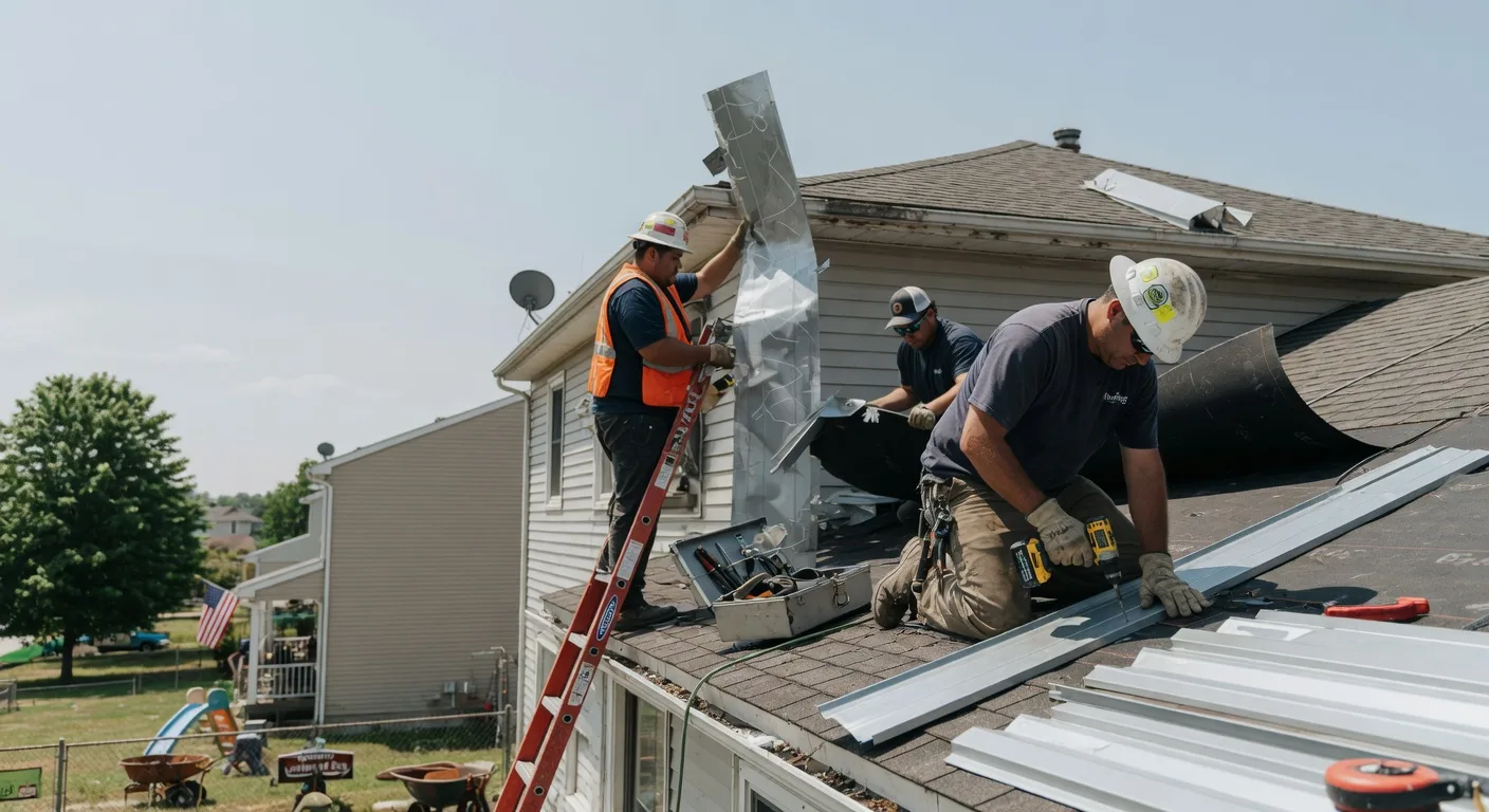 Metal Roof Repair in New Vienna, IA